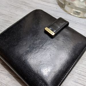 Coach leather wallet